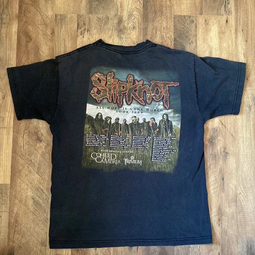 2009 Slipknot world tour, shirt. - Picture 2 of 3